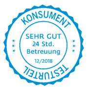 konsument-testurteil-badge